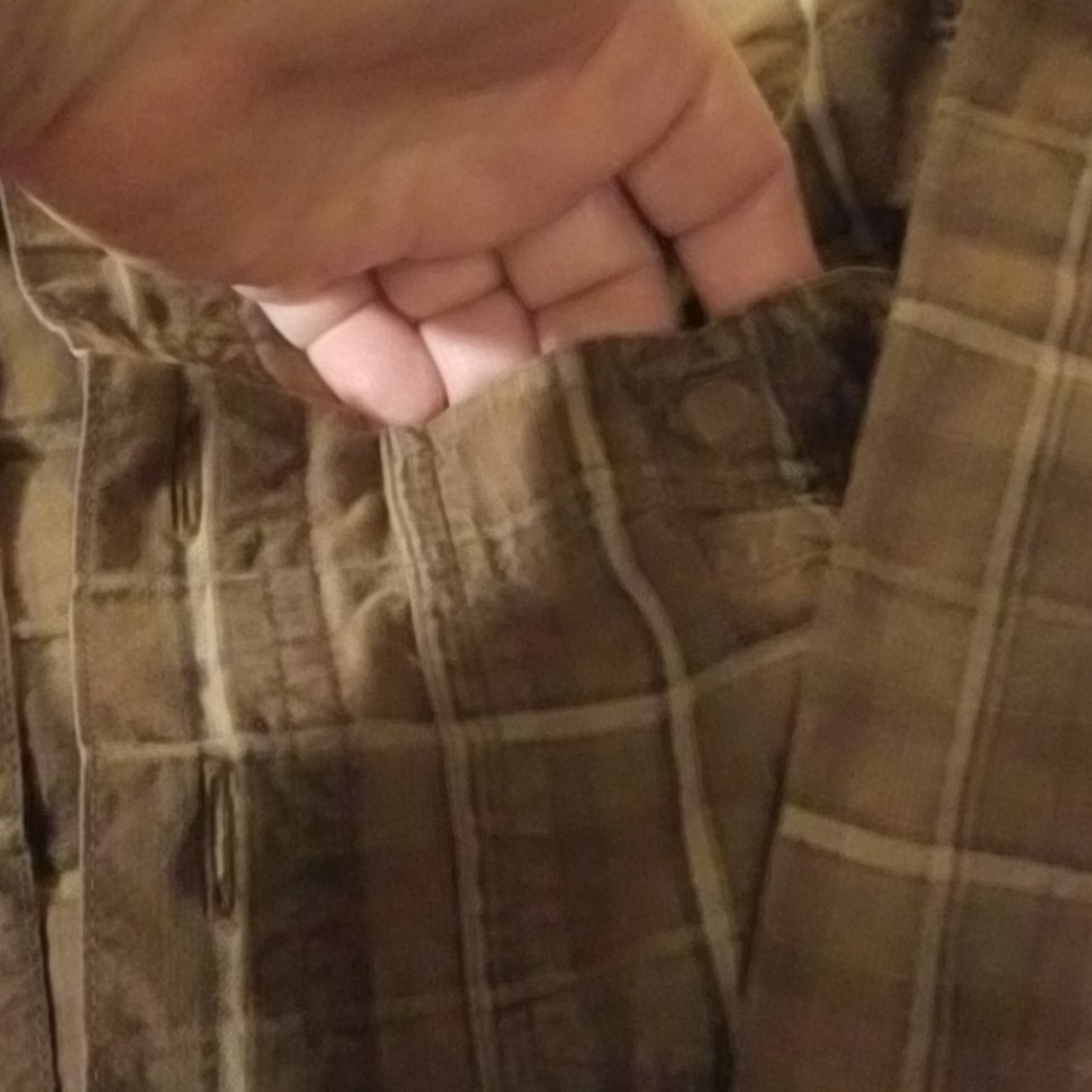 Columbia brown plaid shirt - Picture 5 of 7